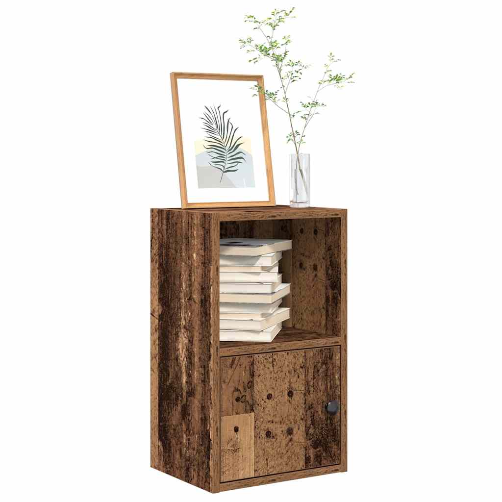 Libreria Legno Vecchio 31x24x52 cm in Legno Multistrato