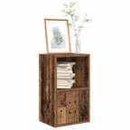 Libreria Legno Vecchio 31x24x52 cm in Legno Multistrato