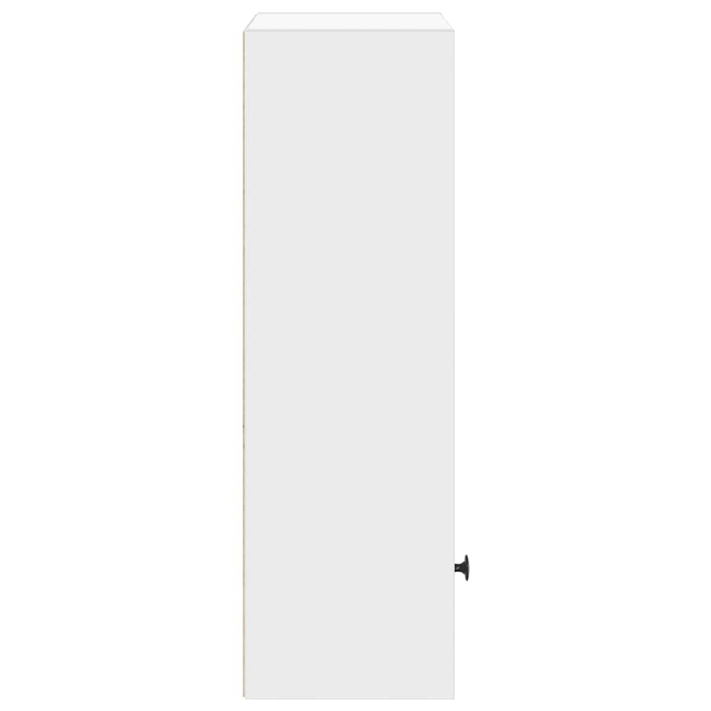 Libreria Bianca 31x24x77 cm in Legno Multistrato