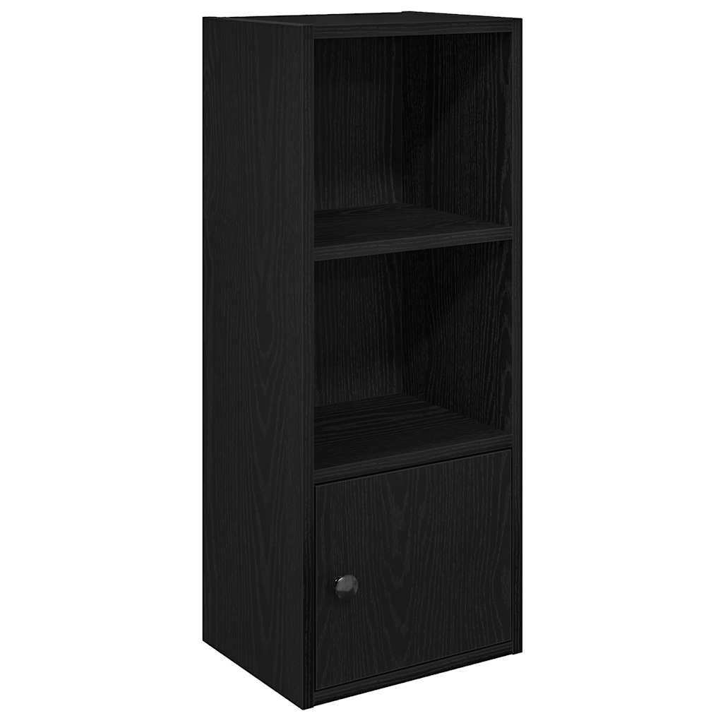 Libreria Rovere Nero 31x24x77 cm in Legno Multistrato