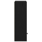 Libreria Rovere Nero 31x24x77 cm in Legno Multistrato