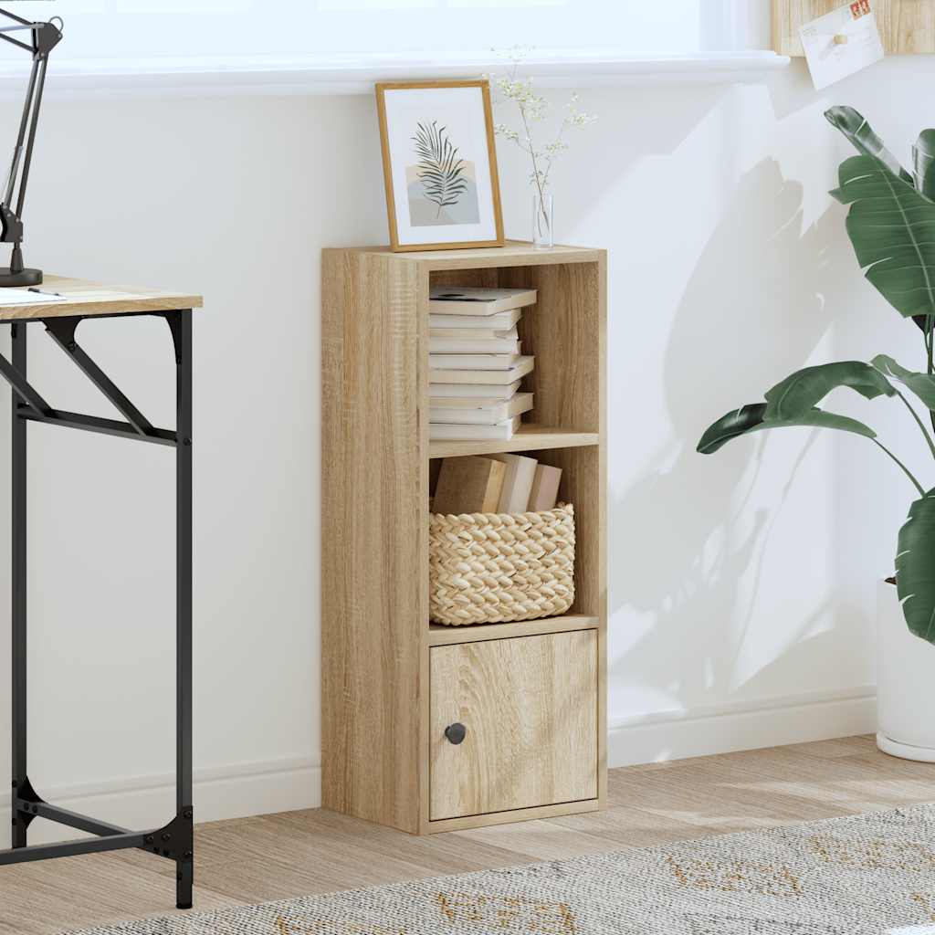 Libreria Rovere Sonoma 31x24x77 cm in Legno Multistrato
