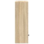 Libreria Rovere Sonoma 31x24x77 cm in Legno Multistrato