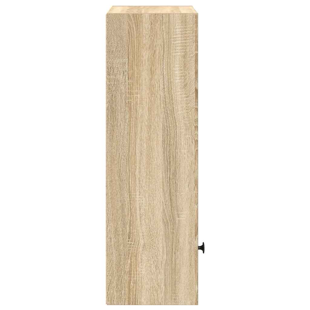 Libreria Rovere Sonoma 31x24x77 cm in Legno Multistrato