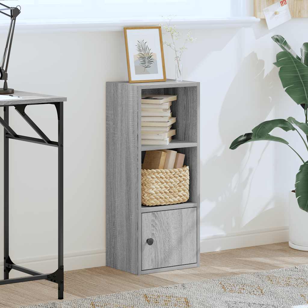 Libreria Grigio Sonoma 31x24x77 cm in Legno Multistrato