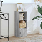 Libreria Grigio Sonoma 31x24x77 cm in Legno Multistrato