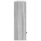 Libreria Grigio Sonoma 31x24x77 cm in Legno Multistrato