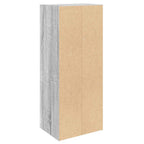 Libreria Grigio Sonoma 31x24x77 cm in Legno Multistrato