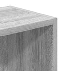 Libreria Grigio Sonoma 31x24x77 cm in Legno Multistrato