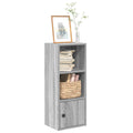 Libreria Grigio Sonoma 31x24x77 cm in Legno Multistrato