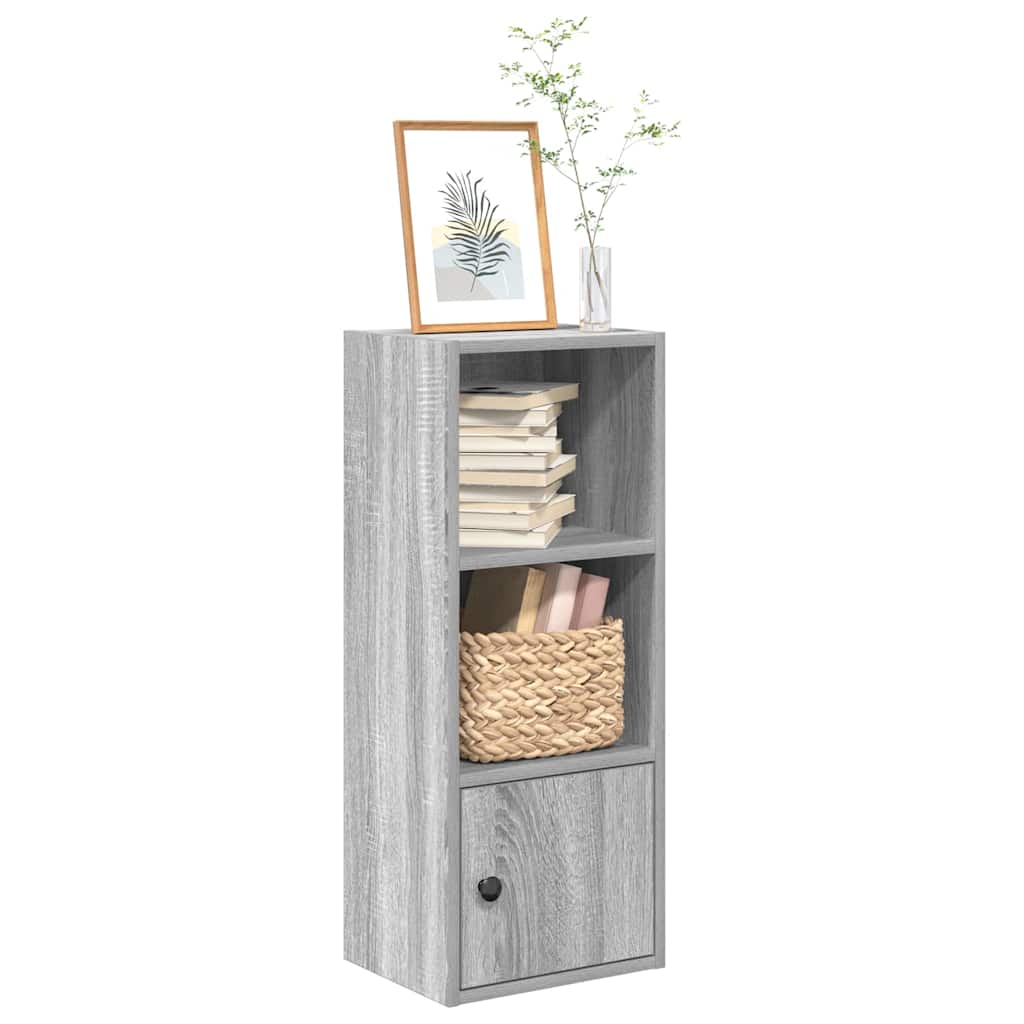 Libreria Grigio Sonoma 31x24x77 cm in Legno Multistrato