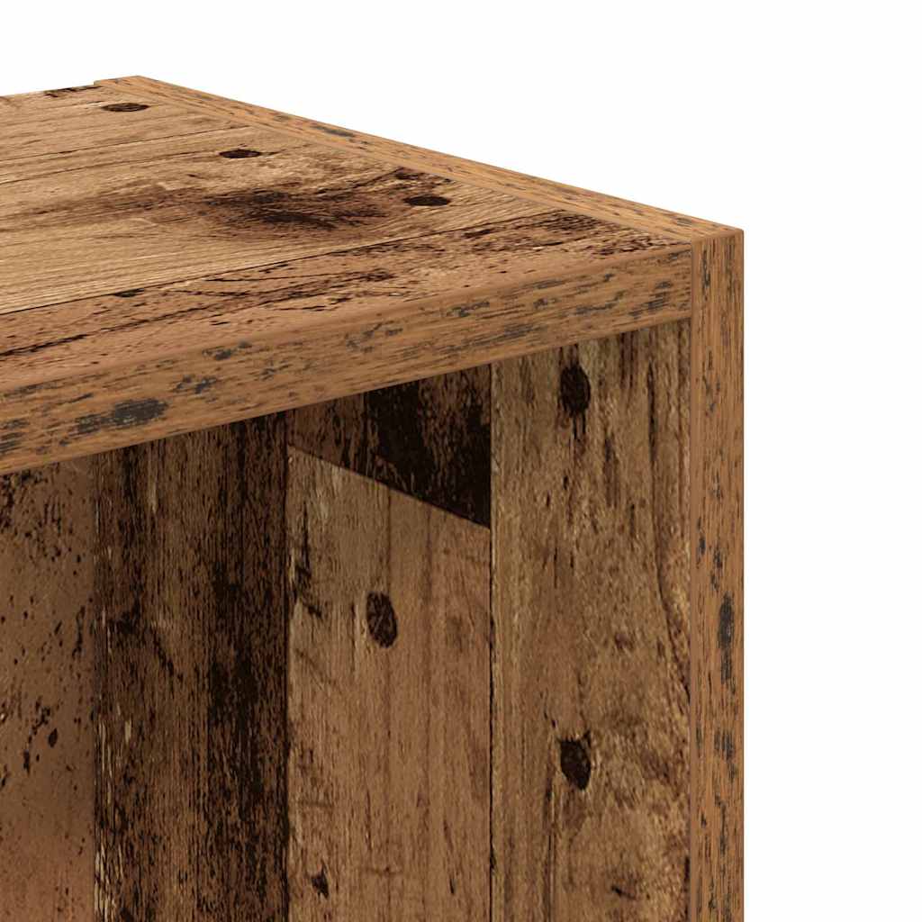 Libreria Legno Vecchio 31x24x77 cm in Legno Multistrato