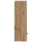 Libreria Rovere Artigianale 31x24x77 cm in Legno Multistrato