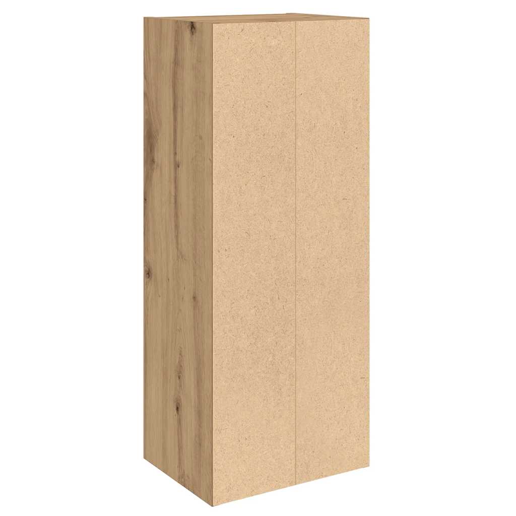 Libreria Rovere Artigianale 31x24x77 cm in Legno Multistrato