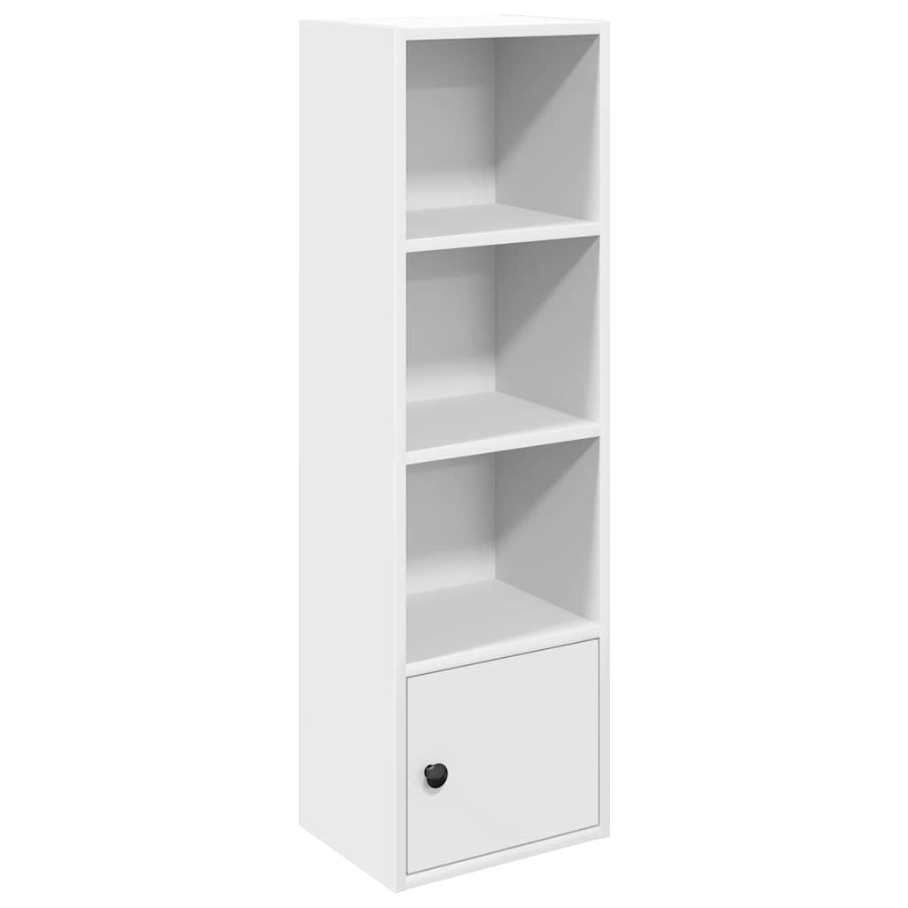 Libreria Bianca 31x24x102 cm in Legno Multistrato