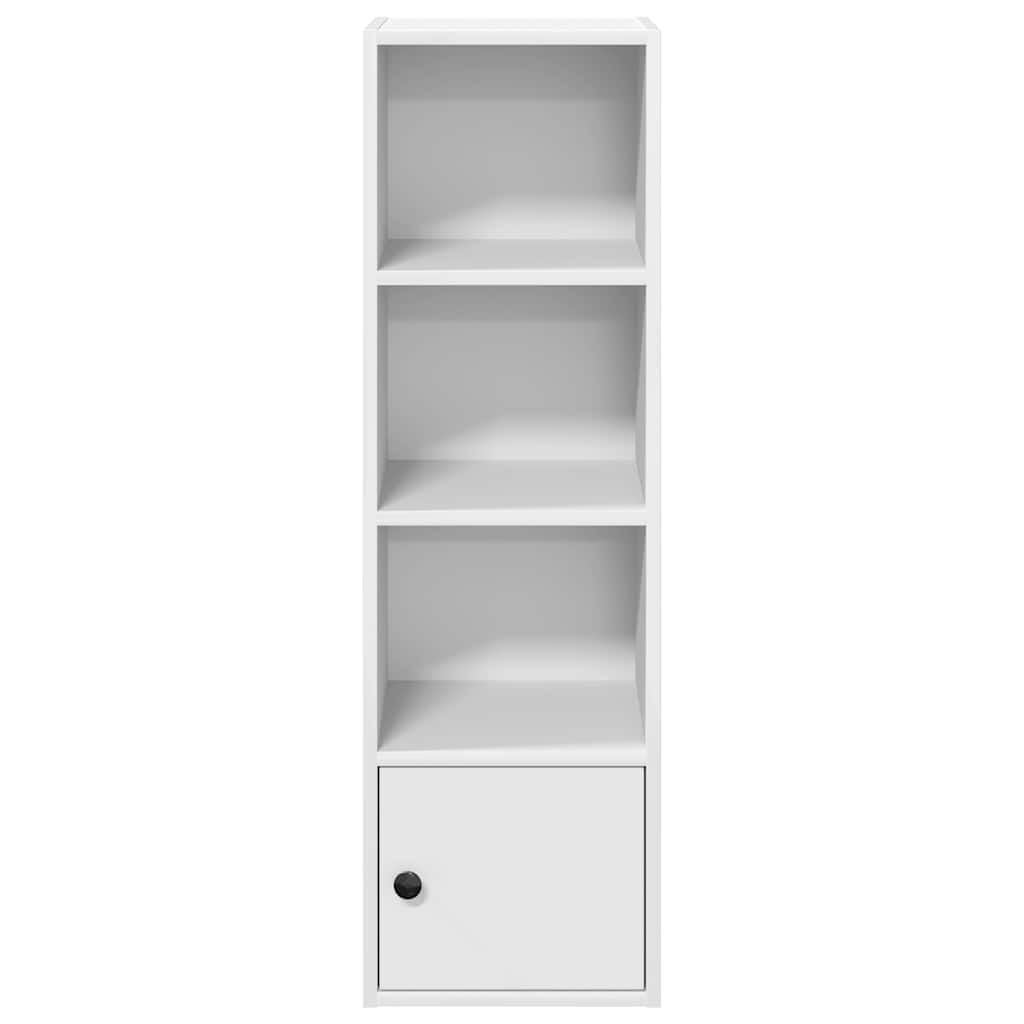 Libreria Bianca 31x24x102 cm in Legno Multistrato