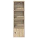Libreria Rovere Sonoma 31x24x102 cm in Legno Multistrato