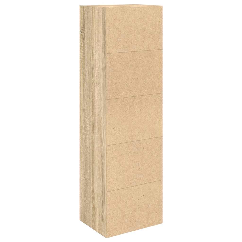 Libreria Rovere Sonoma 31x24x102 cm in Legno Multistrato