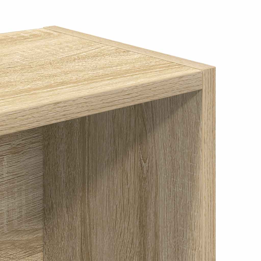 Libreria Rovere Sonoma 31x24x102 cm in Legno Multistrato