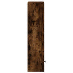 Libreria Rovere Fumo 31x24x102 cm in Legno Multistrato