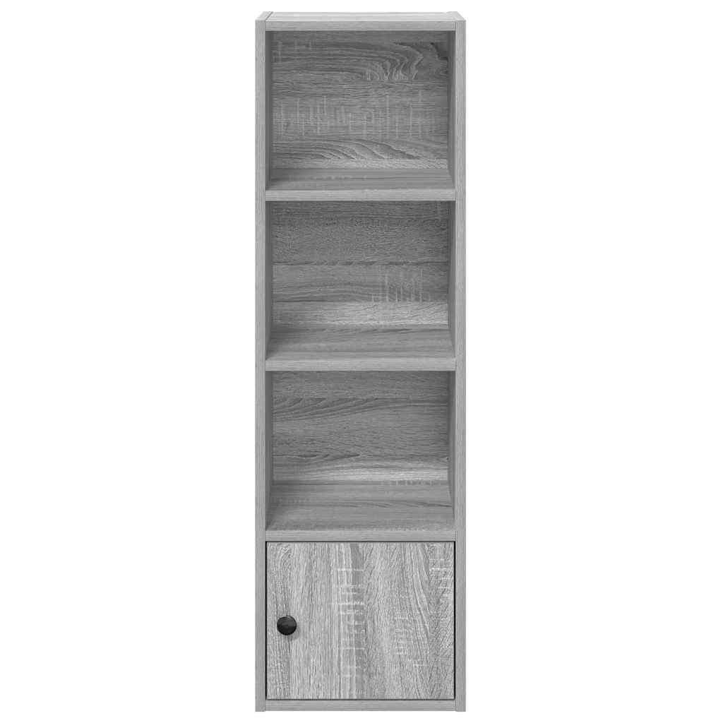Libreria Grigio Sonoma 31x24x102 cm in Legno Multistrato