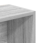 Libreria Grigio Sonoma 31x24x102 cm in Legno Multistrato