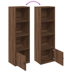 Libreria Rovere Marrone 31x24x102 cm in Legno Multistrato