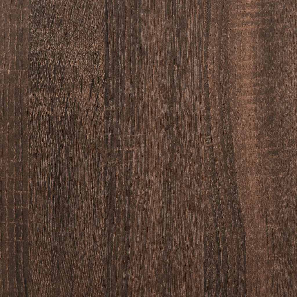 Libreria Rovere Marrone 31x24x102 cm in Legno Multistrato