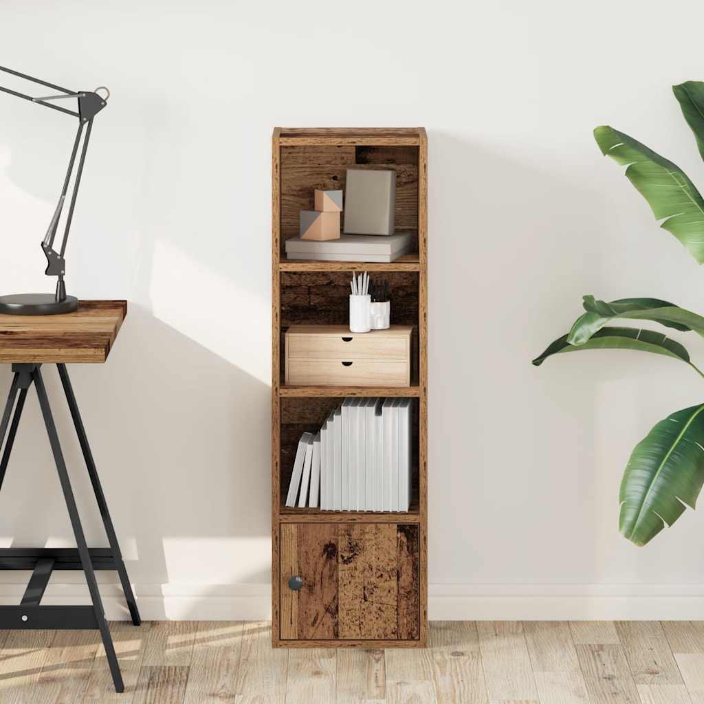 Libreria Legno Vecchio 31x24x102 cm in Legno Multistrato