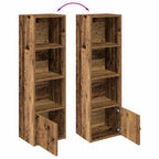 Libreria Legno Vecchio 31x24x102 cm in Legno Multistrato