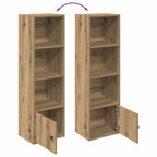 Libreria Rovere Artigianale 31x24x102 cm in Legno Multistrato