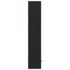 Libreria Rovere Nero 31x24x127 cm in Legno Multistrato