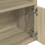 Libreria Rovere Sonoma 31x24x127 cm in Legno Multistrato