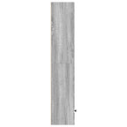 Libreria Grigio Sonoma 31x24x127 cm in Legno Multistrato