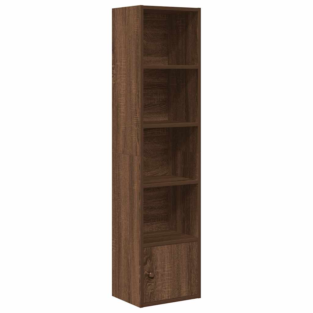 Libreria Rovere Sonoma 31x24x127 cm in Legno Multistrato