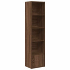 Libreria Rovere Sonoma 31x24x127 cm in Legno Multistrato