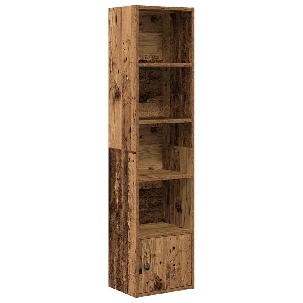 Libreria Legno Vecchio 31x24x127 cm in Legno Multistrato