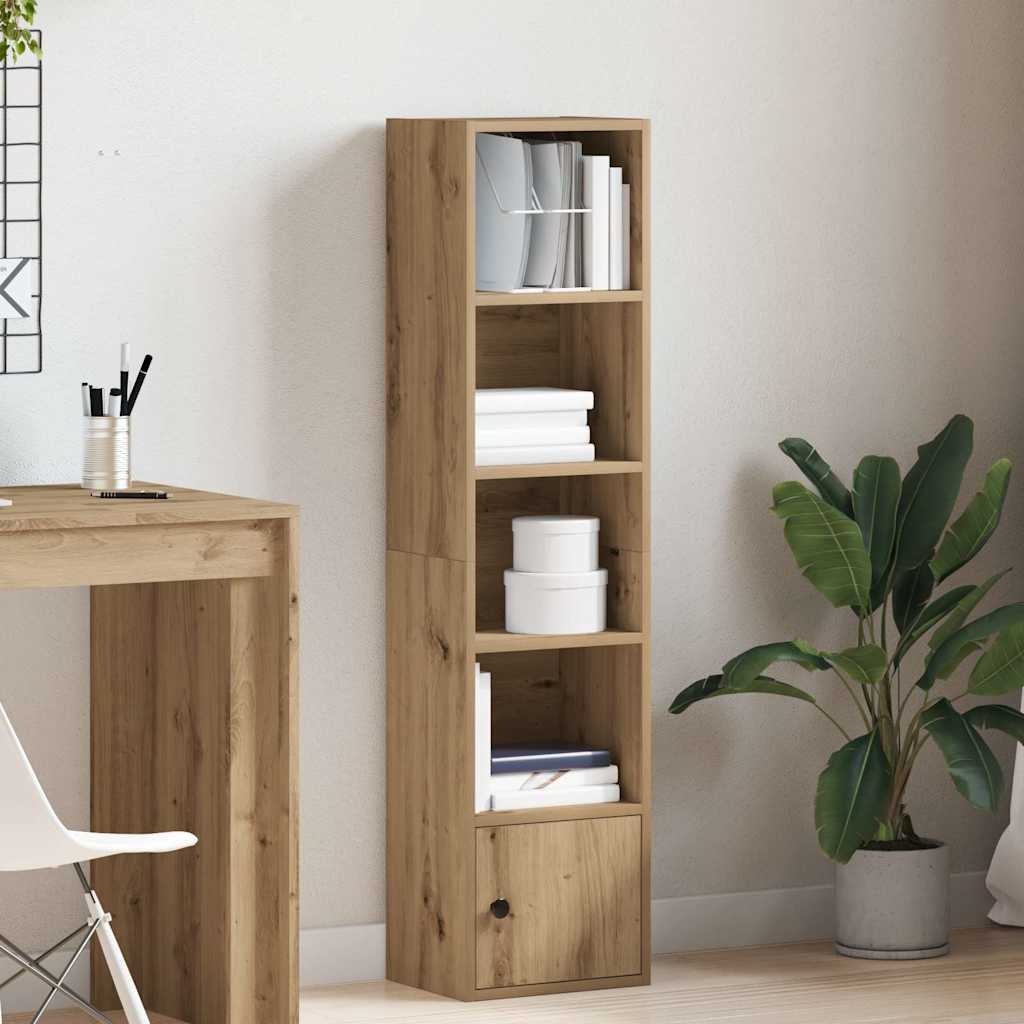 Libreria Rovere Artigianale 31x24x127 cm in Legno Multistrato