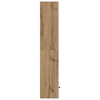 Libreria Rovere Artigianale 31x24x127 cm in Legno Multistrato
