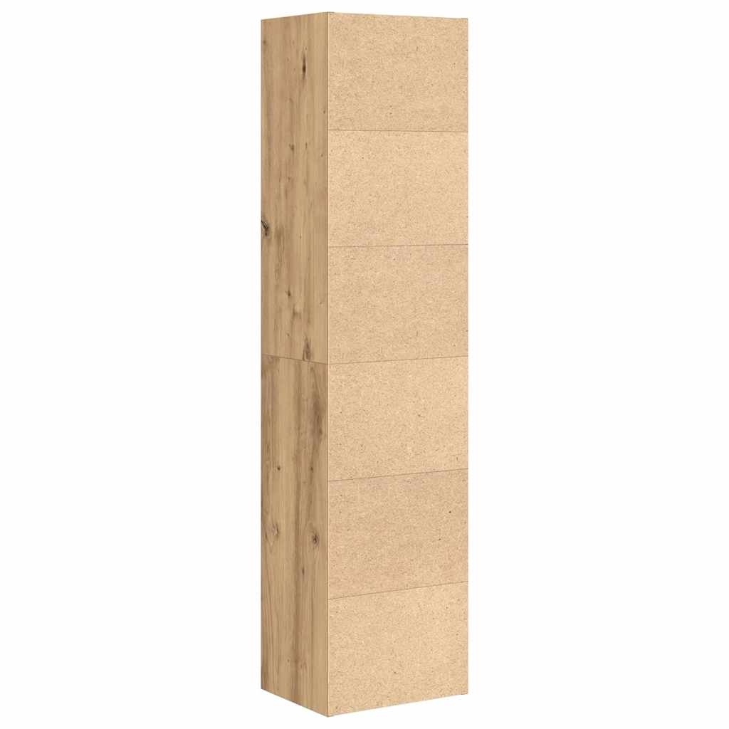 Libreria Rovere Artigianale 31x24x127 cm in Legno Multistrato