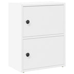 Libreria Bianca 40x24x52 cm in Legno Multistrato