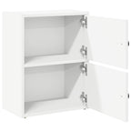 Libreria Bianca 40x24x52 cm in Legno Multistrato
