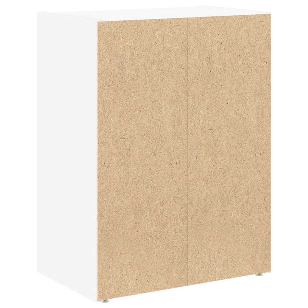 Libreria Bianca 40x24x52 cm in Legno Multistrato