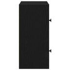 Libreria Rovere Nero 40x24x52 cm in Legno Multistrato