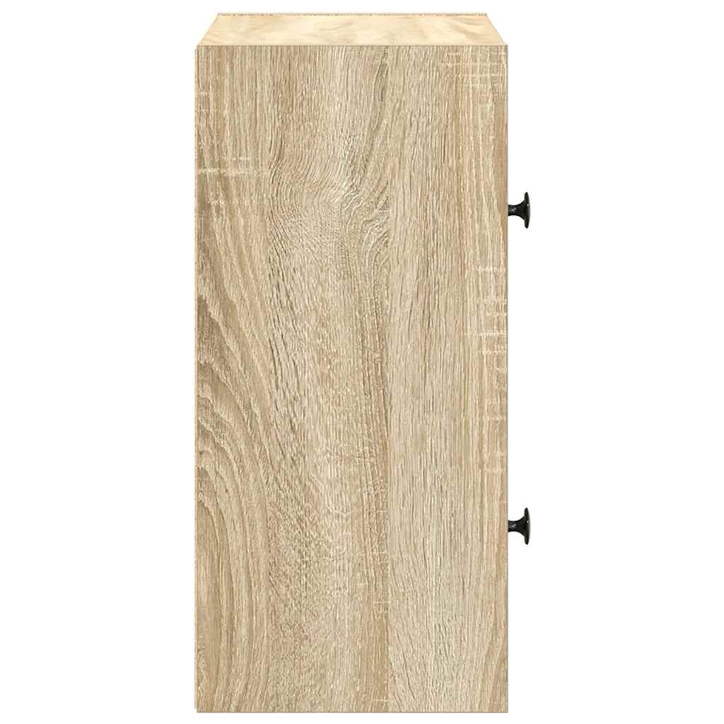 Libreria Rovere Sonoma 40x24x52 cm in Legno Multistrato