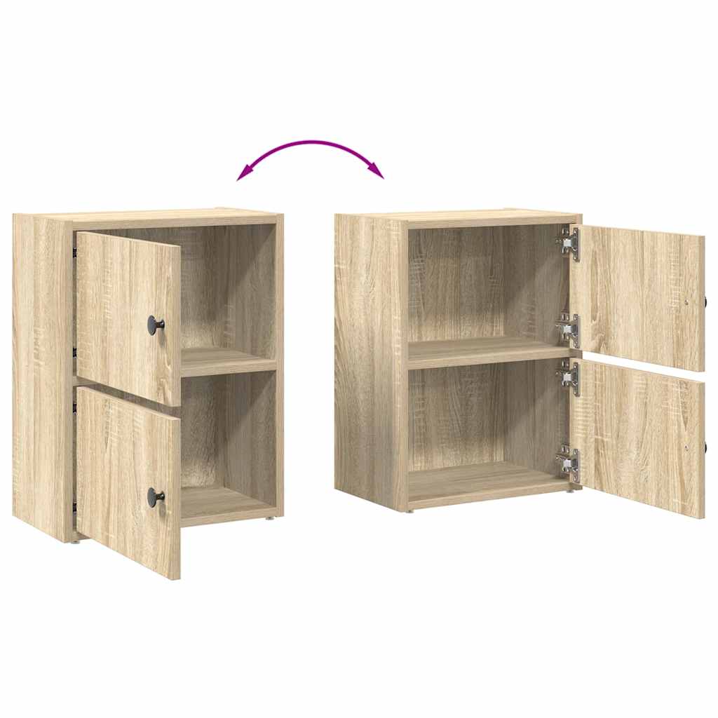 Libreria Rovere Sonoma 40x24x52 cm in Legno Multistrato