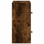 Libreria Rovere Fumo 40x24x52 cm in Legno Multistrato