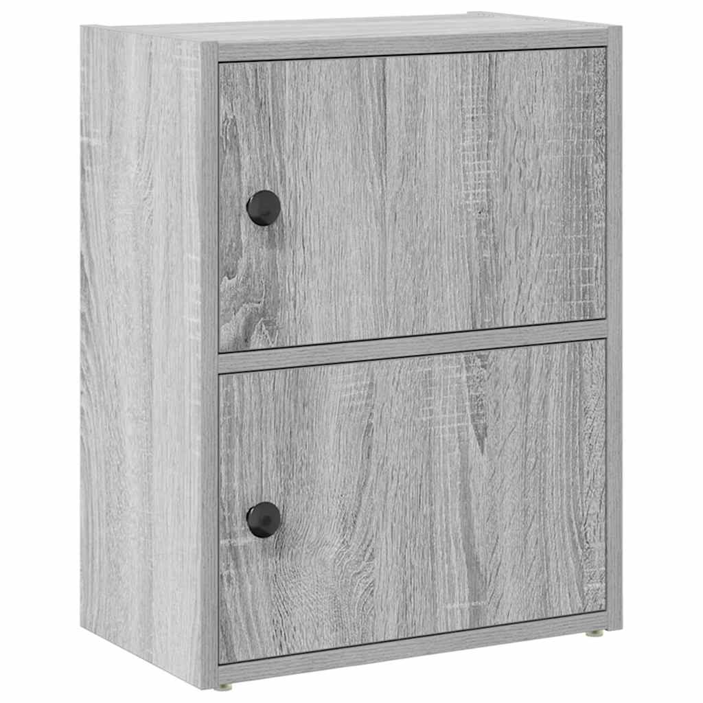 Libreria Grigio Sonoma 40x24x52 cm in Legno Multistrato