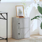 Libreria Grigio Sonoma 40x24x52 cm in Legno Multistrato