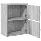 Libreria Grigio Sonoma 40x24x52 cm in Legno Multistrato